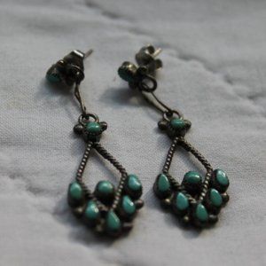 Turquoise Dangle Earrings
